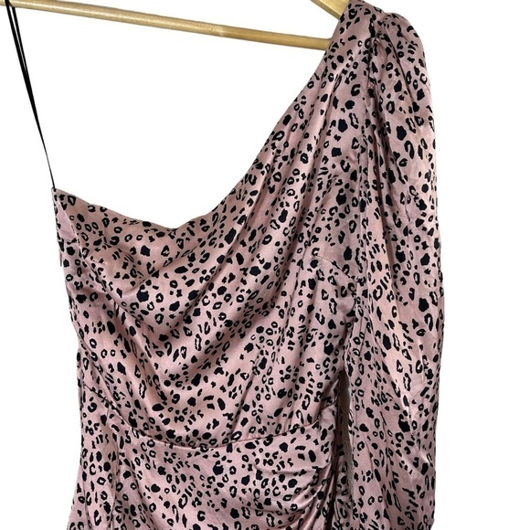 REFORMATION Hyperion One Shoulder Mini Dress - Picture 5 of 10